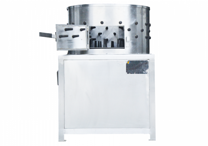 Defatting Machine Customized Chicken Feet Peeling Machine 2.2kw For Poultry Processing ...