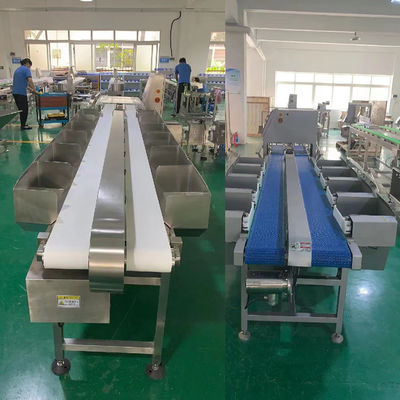 1000 - 6000BPH Weight Sorting Machine For Chicken Slaughtering Line