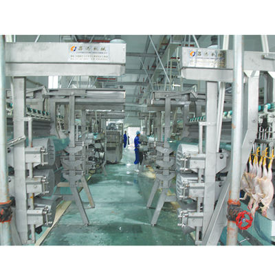 Semi Auto Chicken Feather Plucking Equipment Slaughterhouse Poultry Plucking Machine