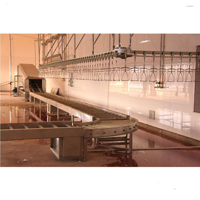 Chicken Duck Goose Bird Semi Auto Slaughter Machine For Poultry Meat Processing Plant