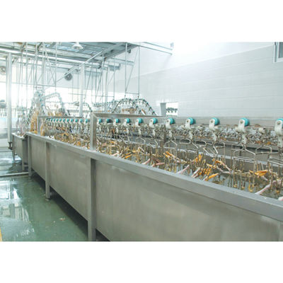 品質 3000BPH アヒルの屠殺機 380V / 220V 鶏肉加工機器 工場