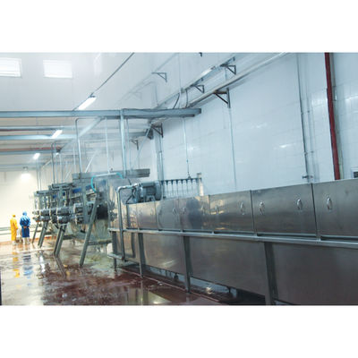 Chất lượng Dòng giết gà hoàn chỉnh 500-10000bph Thiết bị giết thịt gia cầm nhà máy