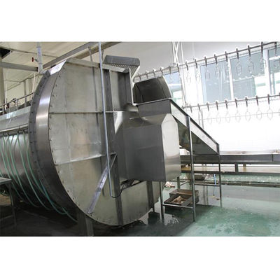 Calidad Equipo certificado para el sacrificio de pollos pequeños Máquina de matadero de capacidad 50 kg Fábrica