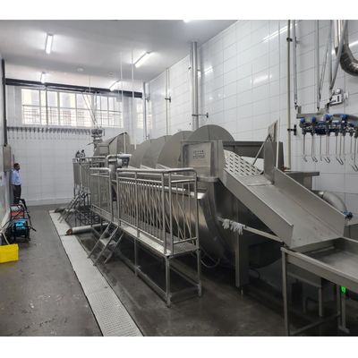 Qualidade 1500BPH Linha de Abate de Frangos SUS 304 Máquina de Confecção de Aves de Aves Certificado CE Fábrica