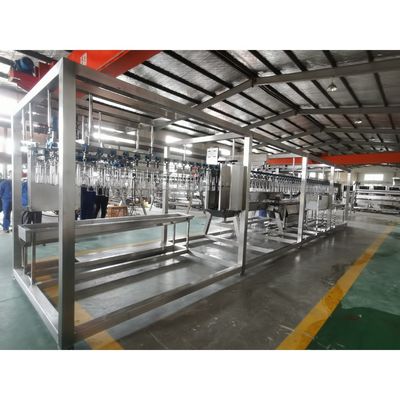 220V / 380V Chicken Slaughtering Line 500 Bph Poultry Processing Solution