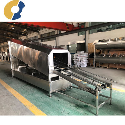 500 BPH Poultry Slaughtering Equipment with Independent Plucking Boxes