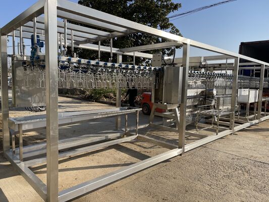 Qualidade Sistema Halal de Abate de Pollo Pequeno, Económico, Menos Trabalhadores Necessários com Certificação CE Fábrica