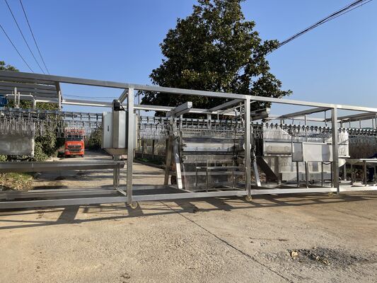 Qualité 300-500 par heure équipement compact pour l'abattage de poulets halal ligne d'abattage de volailles Usine